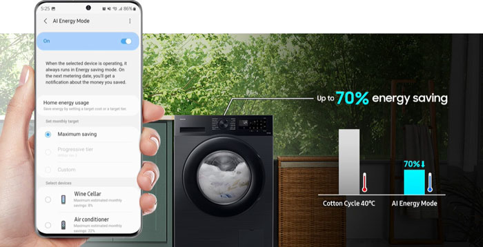 Máy giặt Samsung Inverter 12kg WW12CGC04DABSV