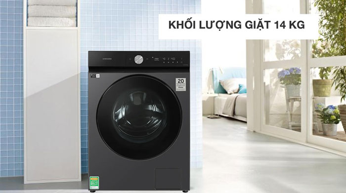 Máy giặt Samsung Bespoke AI 14kg WW14BB944DGBSV