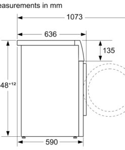 Máy giặt kết hợp sấy Bosch WNA254U0SG Series 6