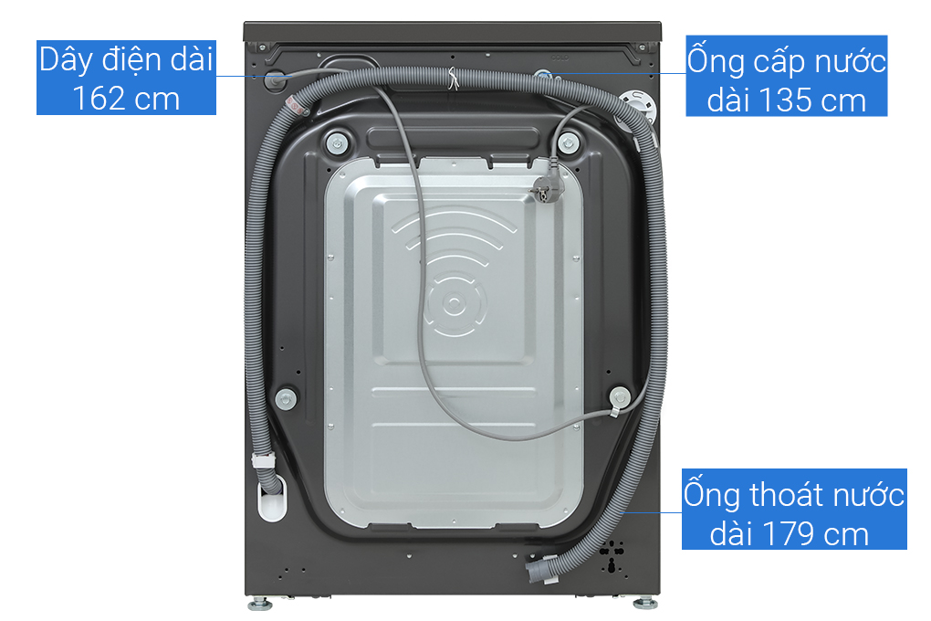 Máy giặt sấy LG Inverter FV1411D4B
