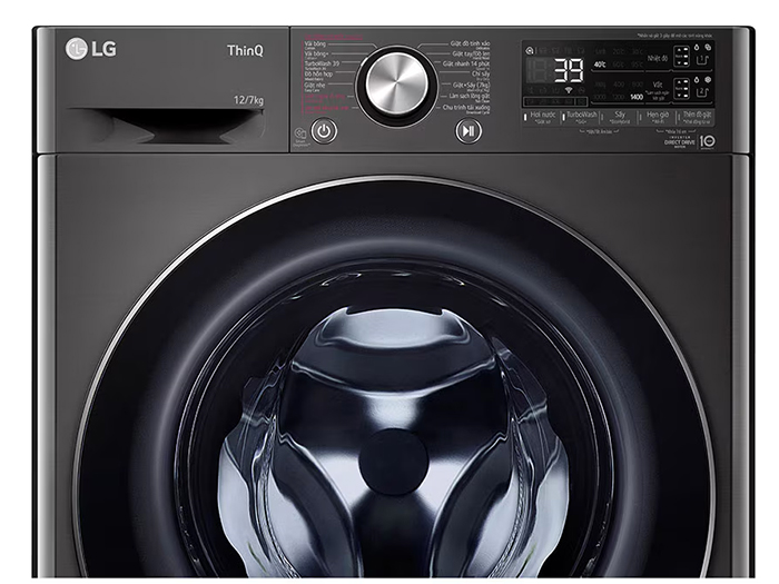 Máy giặt sấy LG Inverter 12kg sấy 7kg FV1412H3BA