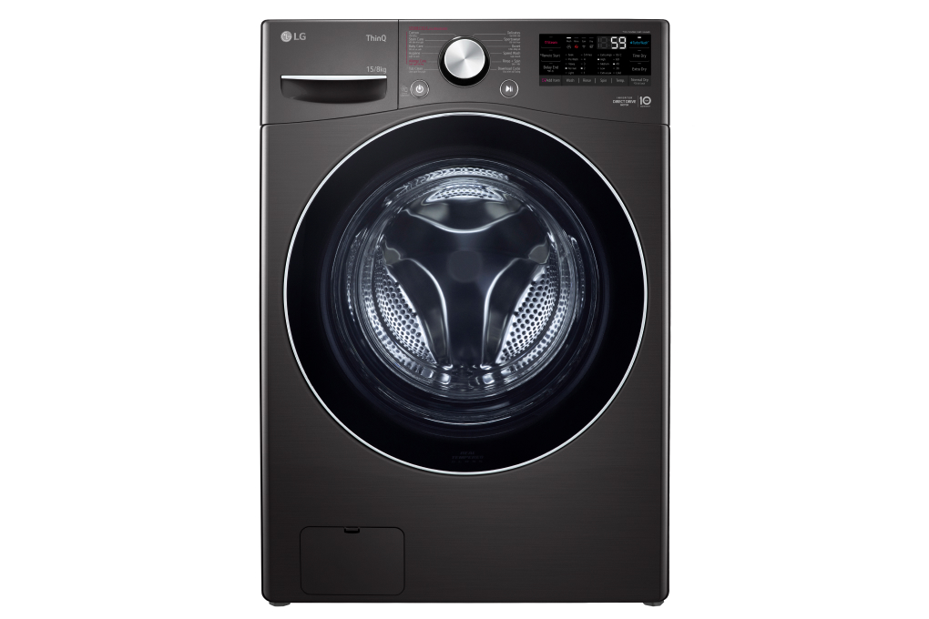Máy giặt sấy LG Inverter 15kg F2515RTGB sấy 8kg