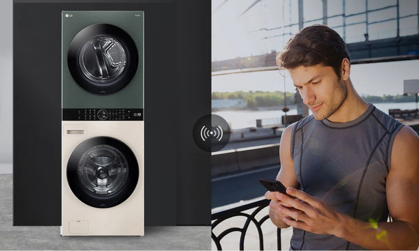 Máy giặt sấy LG Inverter 21kg WT2116SHEG