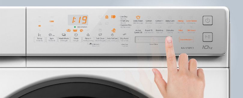 Máy giặt sấy Panasonic NA-V10FC1WVT-10kg