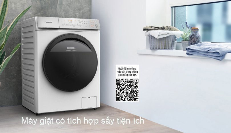 Máy giặt sấy Panasonic NA-V10FC1WVT - 10kg