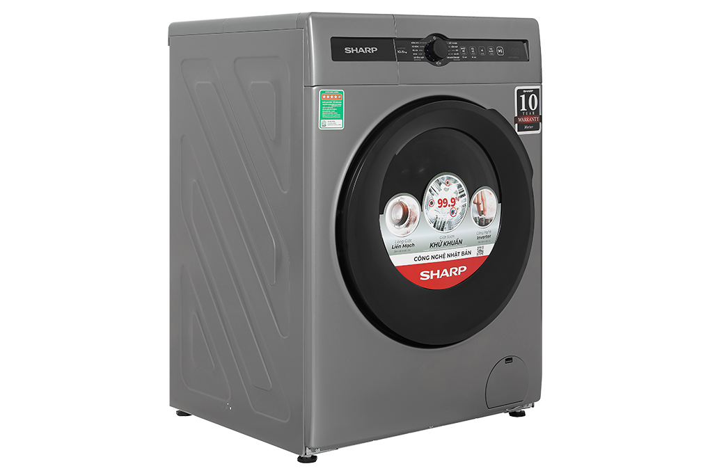 Máy giặt Sharp Inverter 10.5kg ES-FH105BV-B
