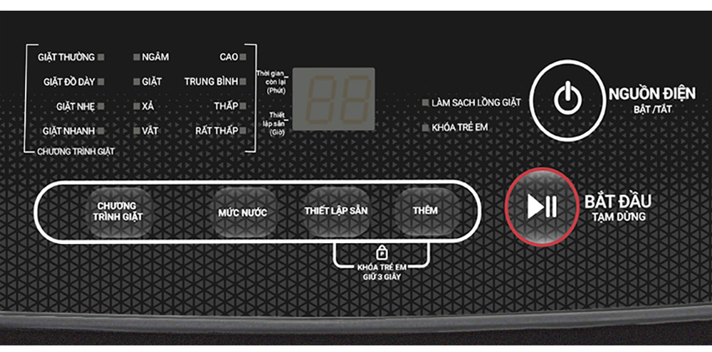 Máy giặt Sharp 9kg ES-Y90HV-S
