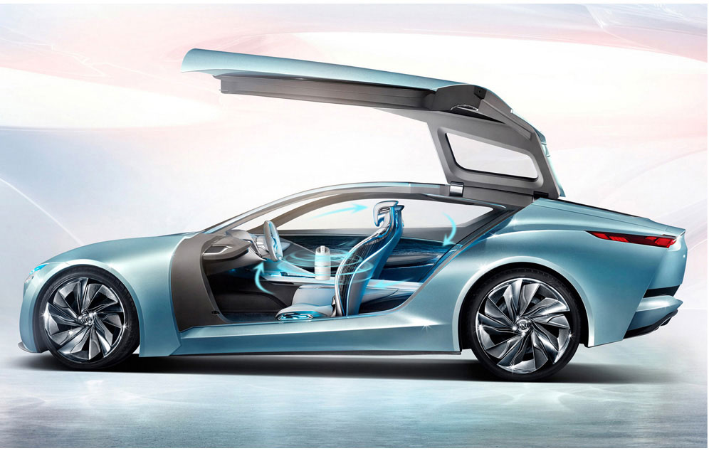 Máy lọc không khí ô tô có thể loại bỏ bụi mịn PM.2.5 Máy lọc không khí ô tô