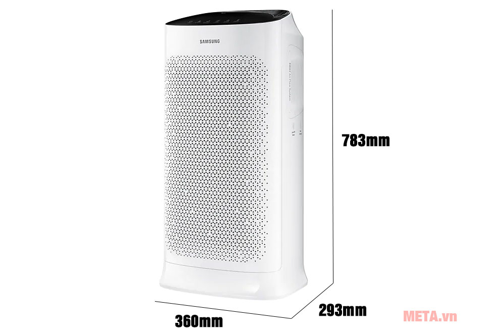 Kích thước máy lọc không khí Samsung