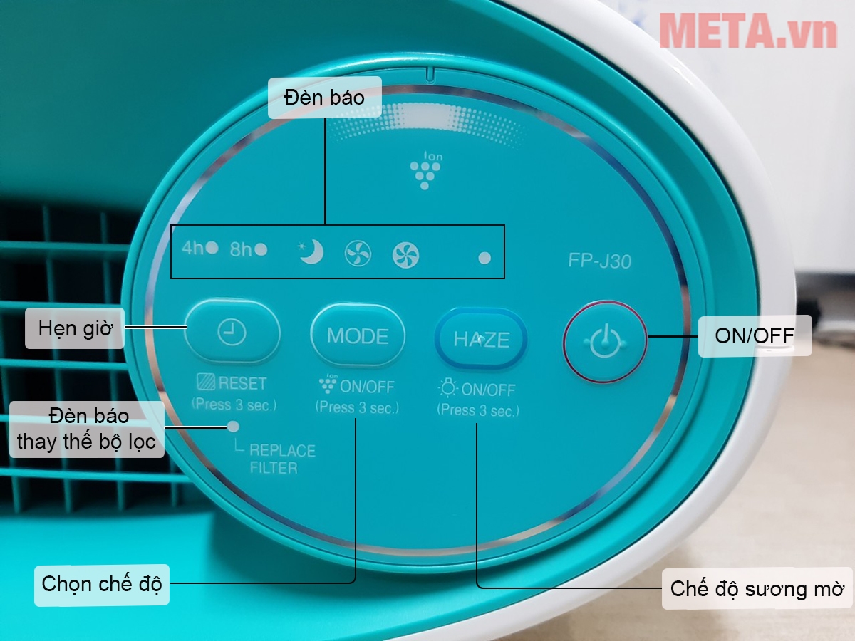 Máy lọc không khí Sharp FP-J30E (23m2)
