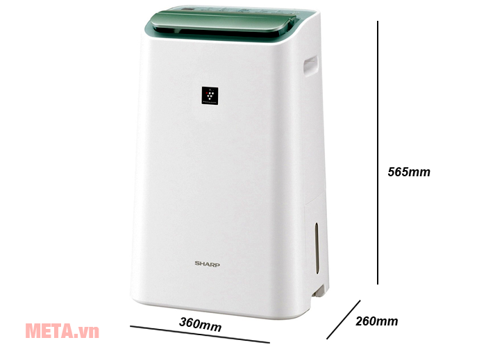 Máy hút ẩm và lọc không khí Sharp DW-E16FA-W (38m2)