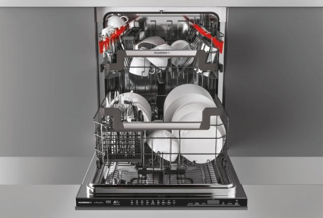 Máy rửa bát Rosieres RDSN1D530PX-47 có hệ thống khay ngăn linh hoạt Máy rửa bát bán âm Rosieres RDSN1D530PX-47 15 bộ