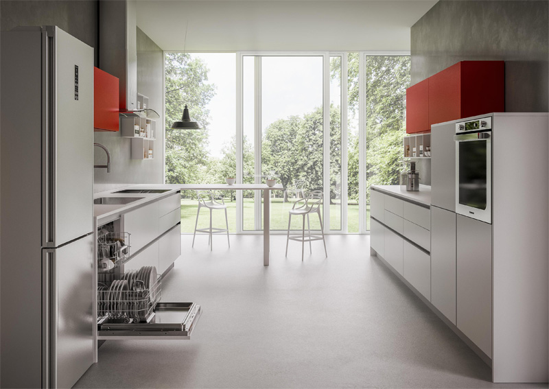 Máy rửa bát Rosieres RDSN1D530PX-47 vận hành êm ái, độ ồn thấp Máy rửa bát bán âm Rosieres RDSN1D530PX-47 15 bộ