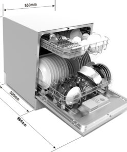 Máy rửa bát compact mini Rosieres RDCP8S-04 (8 bộ)