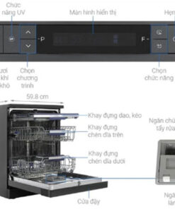 Máy rửa bát độc lập Hafele HDW-F6051S 538.21.370