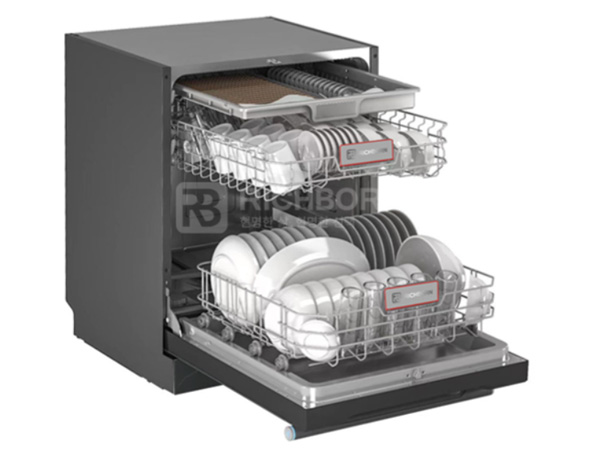 Máy rửa bát Richborn RDG6080SQB 16 bộ-tự hé cửa