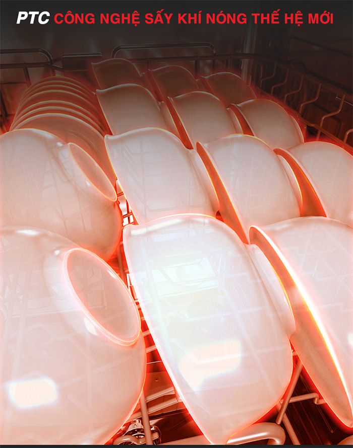 Máy rửa bát Richborn RDG6080SQG 16 bộ