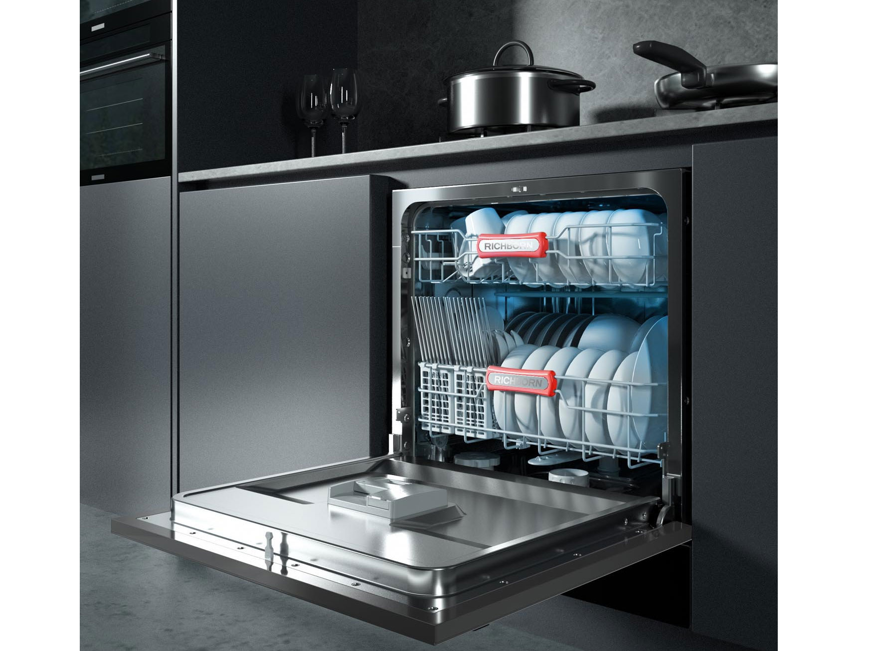 Máy rửa bát Richborn RDS6060MUS 12 bộ