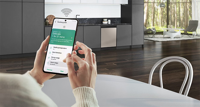 Máy rửa bát Samsung Bespoke DW60CB750FAPSV 14 bộ