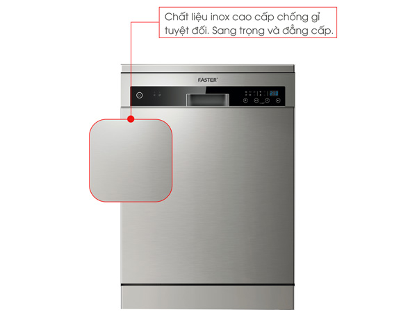 Máy rửa bát Faster SMS 633AS 12-14 bộ