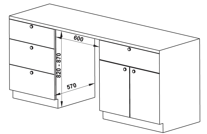 Máy rửa chén Hafele HDW-FI60D 533.23.320-15 bộ