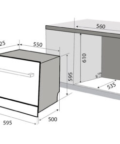 Máy rửa chén Kaff KF-BISMS8 Plus
