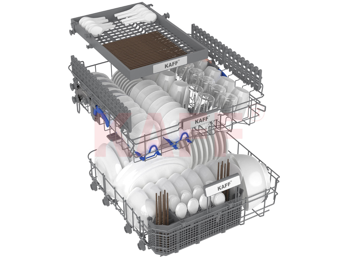 Máy rửa chén Kaff KF-SBL775B New Plus
