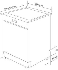 Máy rửa chén Malloca WQP12-J7223A E5 (14 bộ)