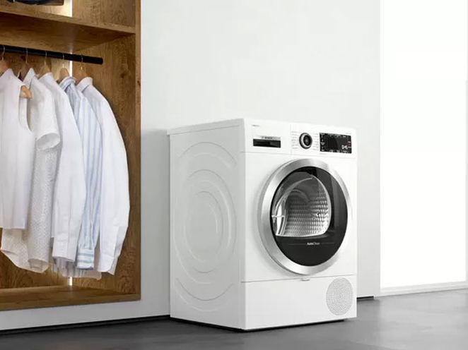 Máy sấy bơm nhiệt 9kg Bosch WQG241AGPL Serie 6