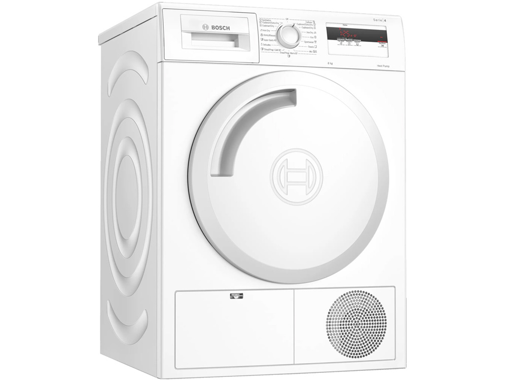 Hình ảnh máy sấy quần áo Bosch WTH83008SG Hình ảnh Máy sấy quần áo bơm nhiệt Bosch WTH83008SG 8kg