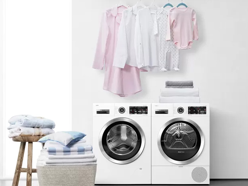 Máy sấy quần áo bơm nhiệt 8kg Bosch WTR85V00SG đạt nhãn năng lượng của châu Âu