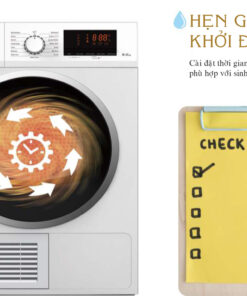 Máy sấy quần áo ngưng tụ Texgio TGDC805 (8kg)