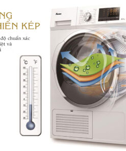 Máy sấy quần áo ngưng tụ Texgio TGDC805 (8kg)