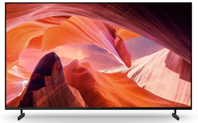 Google tivi Sony 4K 85 inch KD-85X80L khi dùng chân đế