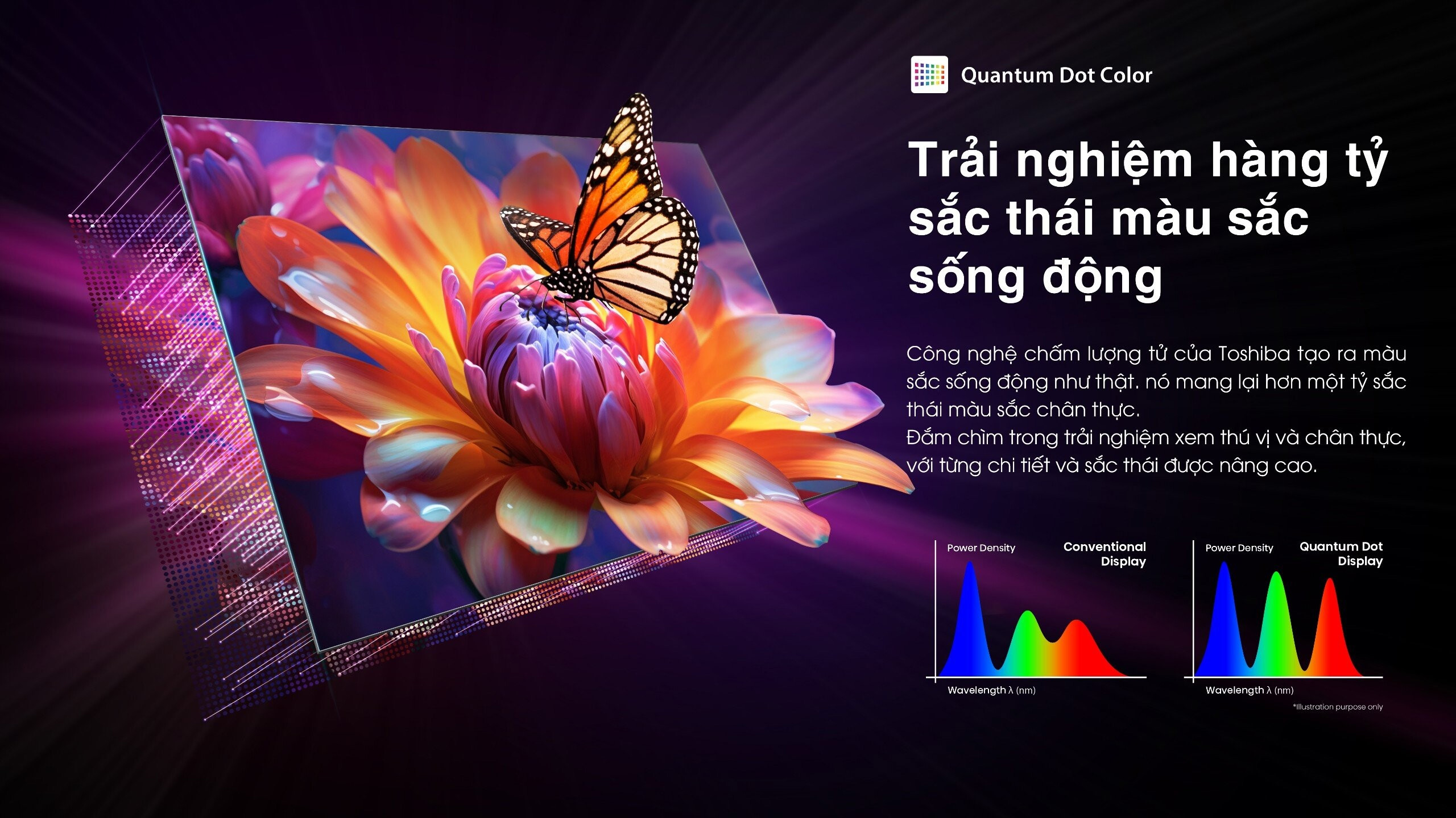 Smart TV QLED 4K Toshiba 55 inch 55M450NP