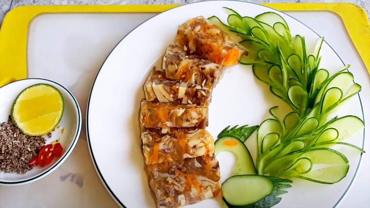 Thịt đông - pate chay