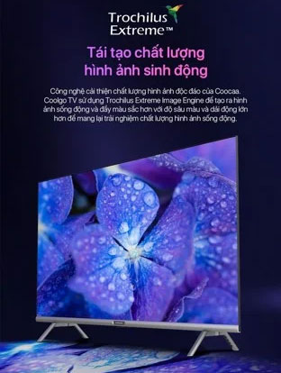 Google tivi Coocaa 43 inch 43Z72 có trang bị nhiều công nghệ hình ảnh hiện đại Google tivi Coocaa 43 inch 43Z72 có trang bị nhiều công nghệ hình ảnh hiện đại