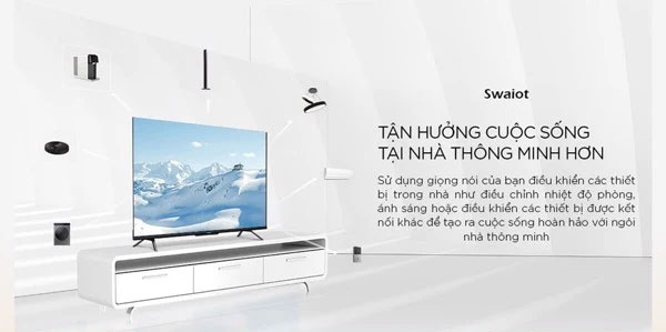 tivi Coocaa 55Y72 có nhiều tiện ích thông minh