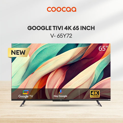 Hình ảnh Google tivi Coocaa 4K 65 inch 65Y7 Hình ảnh Google tivi Coocaa 4K 65 inch 65Y7