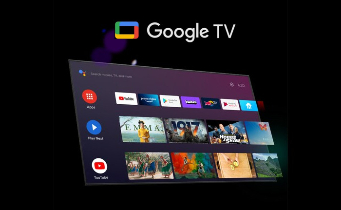 Hệ điều hành Google TV dễ sử dụng