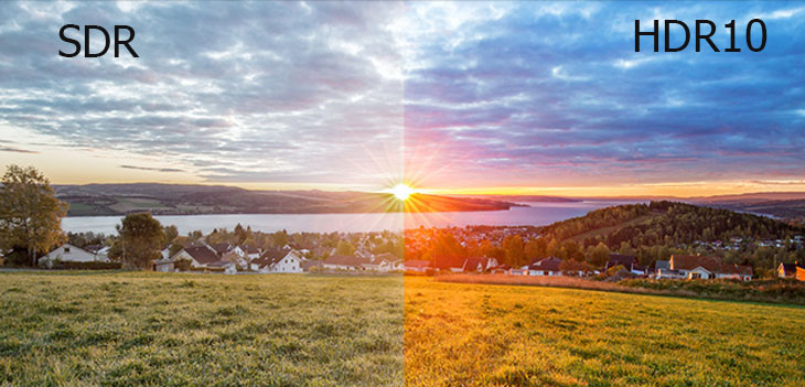 Công nghệ HDR10 tăng cường độ sáng cho hình ảnh