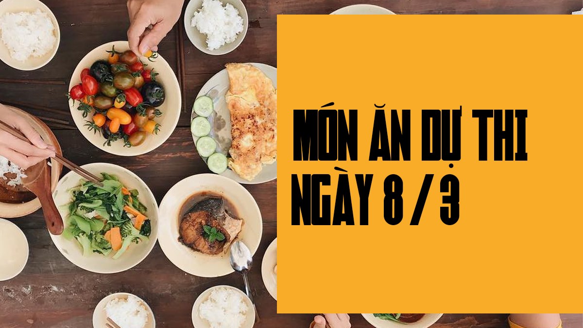  Món ăn dự thi ngày 8/3 cho cánh mày râu trổ tài