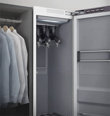 Chế độ tự vệ sinh Tủ chăm sóc áo quần Samsung DF60A8500EG/SV