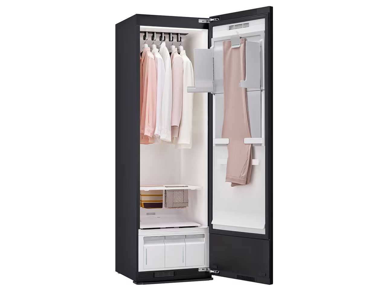 LG SC5MNR4G điều khiển được bằng điện thoại Tủ chăm sóc quần áo thông minh LG Styler SC5MNR4G