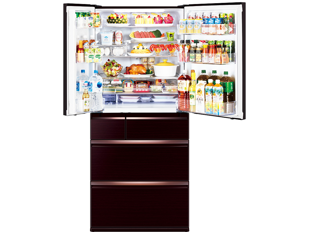 tu-lanh-6-canh-mitsubishi-electric-mr-wx52d-br-v-2 Tủ lạnh 6 cánh Mitsubishi Electric MR-WX52D-BR-V - 506 lít (Màu nâu)