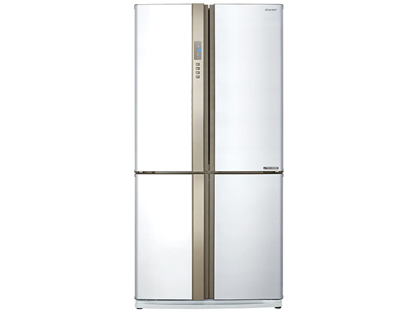 Tủ lạnh 605 lít Sharp SJ-FX680V-WH với thiết kế hiện đại. Tủ lạnh