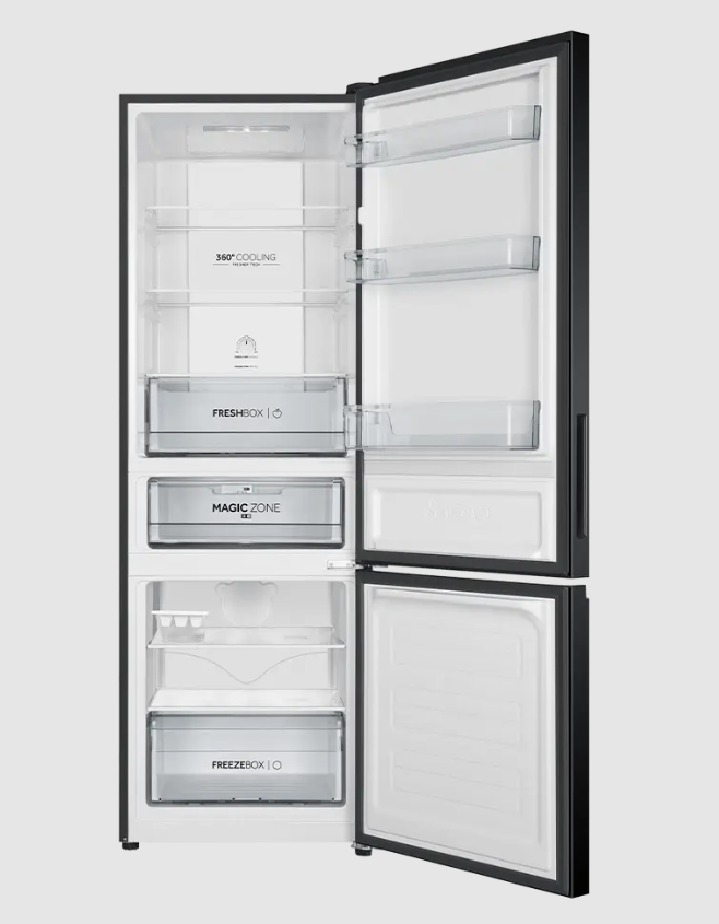 Tủ lạnh AQUA Inverter 350 lít AQR-B390MA(HB) có dung tích lớn