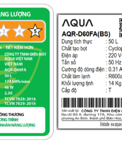 Tủ lạnh Aqua 50 lít AQR-D60FA(BS)