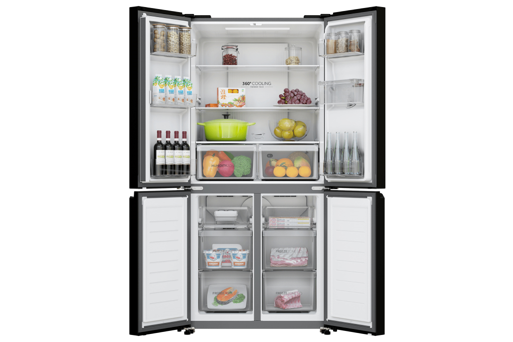 Tủ lạnh Aqua 469 lít Multi Door AQR-M536XA(WGB)