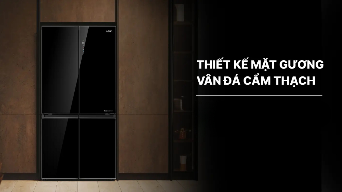 Tủ lạnh Aqua Inverter 660 lít AQR-M727XA(GB)U1